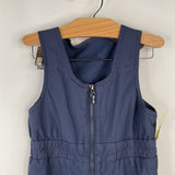 Size 4: Columbia Navy Fleece Upper Snow Bib