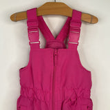 Size 5-6: Roebuck & Co Pink Snow Bib