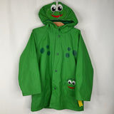 Size 6: Western Chief Green Frog Hooded Rain Coat