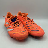 Size 2Y: Adidas Coral/White Predator Soccer Cleat