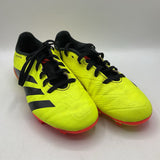 Size 3.5Y: Adidas Yellow/Black Predator Soccer Cleat
