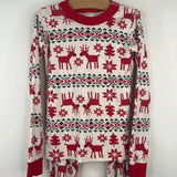 Size 8 (130): Hanna Andersson Reindeer 2pc PJs