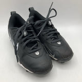 Size 2Y: Nike Fastflex Black White Lace-Up Football Cleats