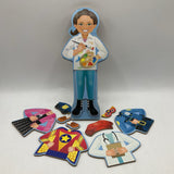 Melissa & Doug Julia Magnetic Dress-Up Career Set