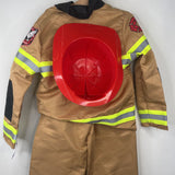 Size 5-6: Disquise Fireman Costume 3pcs