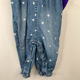 Size 12-18m: Gap Blue Polka Dots Overalls