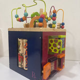 B. Toys Zany Zoo Wooden Activity Cube