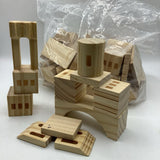 Wooden Castle Building Blocks