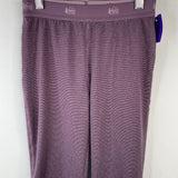 Size 10-12: REI Purple Striped Base Layer Pants