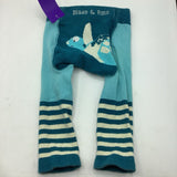 Size 6-12m: Blade & Rose Blue Knitted Tights