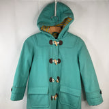 Size 9-10: Mini Boden Blue Zip-Up Coat