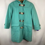 Size 9-10: Mini Boden Blue Zip-Up Coat