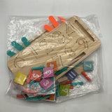 Wooden Felt Counting Finger Tiles