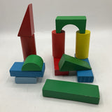 Jumbo Bag Of Assorted Wooden Building Blocks