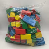 Jumbo Bag Of Assorted Wooden Building Blocks