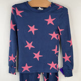 Size 5: Saint Eve Blue Pink Stars 2pc PJs