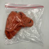 Size 0-3m: Knitted Pumpkin Booties & Hat