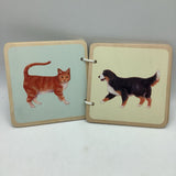 Lovevery Wooden Animals Book