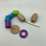 Lovevery Wooden/Plastic Lacing Beads