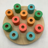 Lovevery Wooden Stacking Pegboard