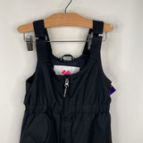 Size 5: Obermeyer Black Snow Bibs