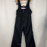 Size 5: Obermeyer Black Snow Bibs