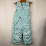 Size 3: Spyder Light Blue Snow Bibs