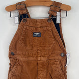 Size 2: Oshkosh Brown Lined Overalls