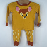 Size 12-18m: Disney Yellow Bambi 2pc PJs