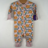 Size 0-3m (50): Hanna Andersson Pink Lemons 1pc PJs