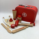 Assorted Wooden Doctors Pretend Play Kit