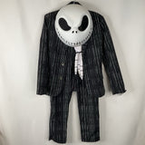 Size 6-7: The Nightmare Before Christmas Jack Skelington 5pc Costume -REDUCED