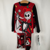 Size 4-5:The Burton's Nightmare Before Christmas 2pc PJs