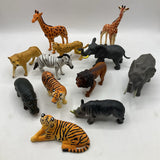 Bag Of Assorted Animal Figurines