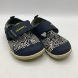Size 6: Merrell Navy/White Velcro Water Shoes