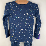 Size 4 (100): Hanna Andersson Blue Space 2pc PJs