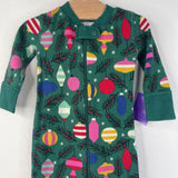 Size 3-6m (60): Hanna Andersson Green Holiday Ornament 1pc PJs