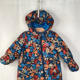 Size 6-12m: REI Co-Op Colorful Animals Puffy Bunting