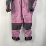 Size 2-3: Grey Pink Rain Suit -REDUCED
