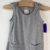 Size 18-24m (80): Hanna Andersson Sleeveless Grey Romper