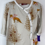 Size 3-6m: Milkbarn Grey Tree Ornaments 1pc PJs