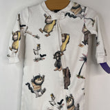 Size 3-6m: Pottery Barn Where The Wild Things Are 1pc Footy PJs