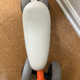YGJT White/Orange Mini Balance Bike