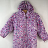 Size 6-12m: Columbia Purple Pink Patterned Fleece Bunting