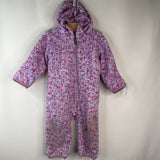 Size 6-12m: Columbia Purple Pink Patterned Fleece Bunting