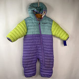 Size 6-12m: Columbia Multicolor Block Poly Filled Bunting