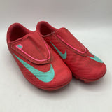 Size 12: Nike Orange Blue Slip-On Soccer Cleats