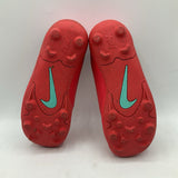 Size 12: Nike Orange Blue Slip-On Soccer Cleats