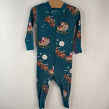Size 12-18m (75): Hanan Andersson Blue Reindeer 1pc PJs