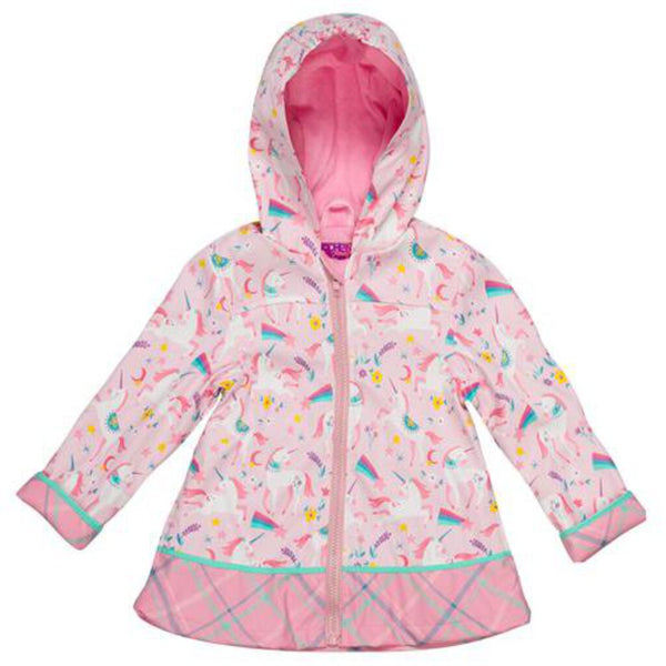 Size 5-6: Stephen Joseph All Over Print UNICORN Raincoat NEW